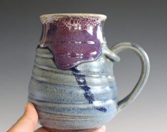 24 oz LARGE Mug | Handmade Pottery | Handmade Coffee Mug |Ceramic Mug | Stoneware Mug | Unique Coffee Mug | coffee Mug Pottery | Pottery Mug