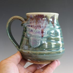 Handmade Pottery Mug | 18 oz Mug | Handmade Coffee Mug | Ceramic Mug | Stoneware Mug | Unique Coffee Mug | coffee Mug Pottery | Pottery Mug