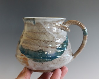 14 oz Mug | Handmade Pottery | Handmade Coffee Mug | Ceramic Mug | Stoneware Mug | Unique Coffee Mug | coffee Mug Pottery | Pottery Mug