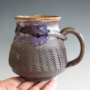 14 oz Pottery Mug | Handmade Pottery | Handmade Coffee Mug | Stoneware Mug | Unique Coffee Mug | coffee Mug Pottery | Pottery Mug