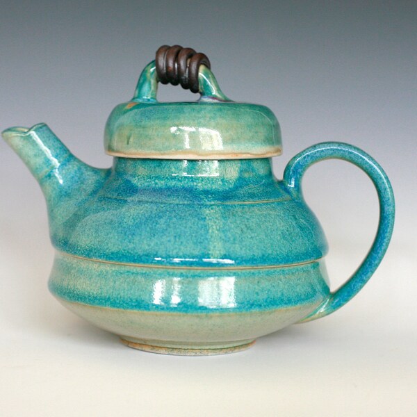 KaziMoto  Teapot, Handmade Ceramic Teapot