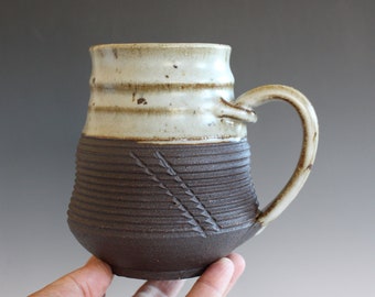 22 oz EXTRA LAREG Mug | Handmade Pottery | Handmade Coffee Mug | Stoneware Mug | Unique Coffee Mug | coffee Mug Pottery | Pottery Mug