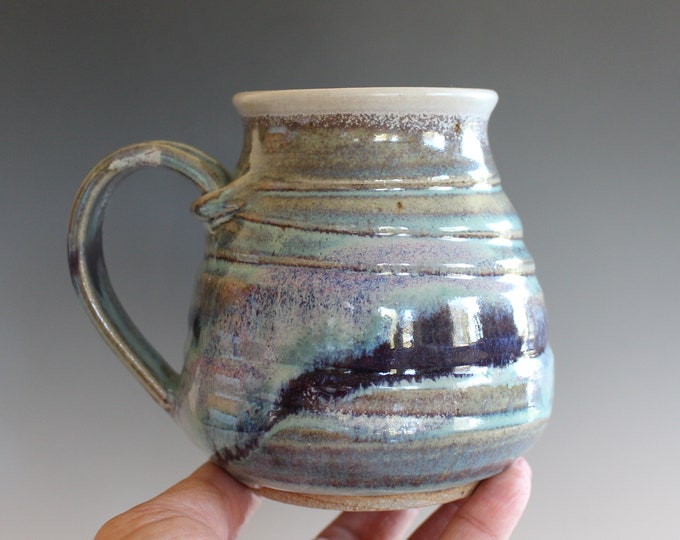 20 oz Large Mug | Handmade Pottery | Handmade Coffee Mug | Ceramic Mug | Stoneware Mug | Unique Coffee Mug | coffee Mug Pottery