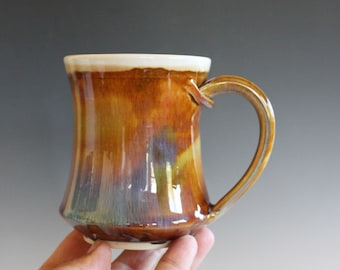 10 oz Mug | Handmade Pottery | Handmade Coffee Mug | Ceramic Mug | Stoneware Mug | Unique Coffee Mug | coffee Mug Pottery | Pottery Mug