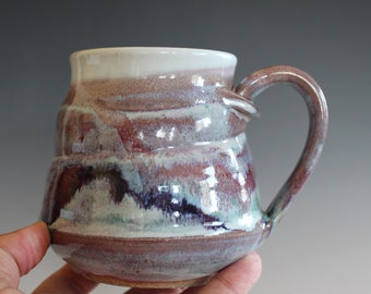 19 oz LARGE Mug | Handmade Pottery | Handmade Coffee Mug | Ceramic Mug | Stoneware Mug |Unique Coffee Mug | coffee Mug Pottery