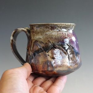 Handmade Pottery Mug | 10 oz Mug | Handmade Coffee Mug | Ceramic Mug | Stoneware Mug | Unique Coffee Mug | coffee Mug Pottery | Pottery Mug