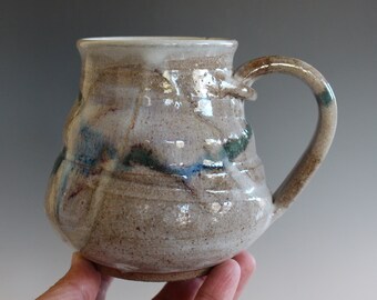 18 oz Large Mug | Handmade Pottery | Handmade Coffee Mug | Ceramic Mug | Stoneware Mug | Unique Coffee Mug | coffee Mug Pottery