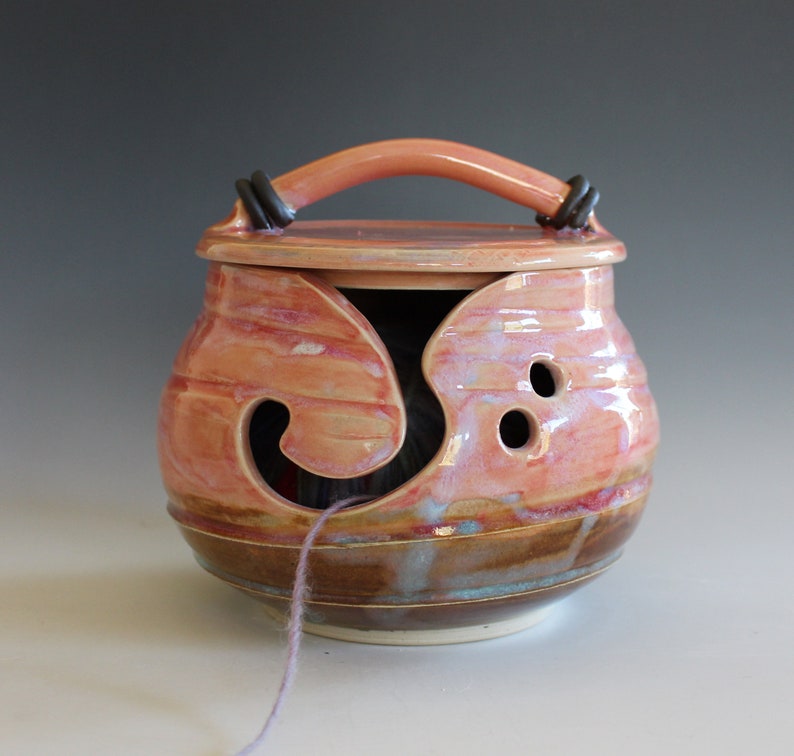 Ceramic Cat Yarn Bowl Yarn Holder A Darn Good Yarn