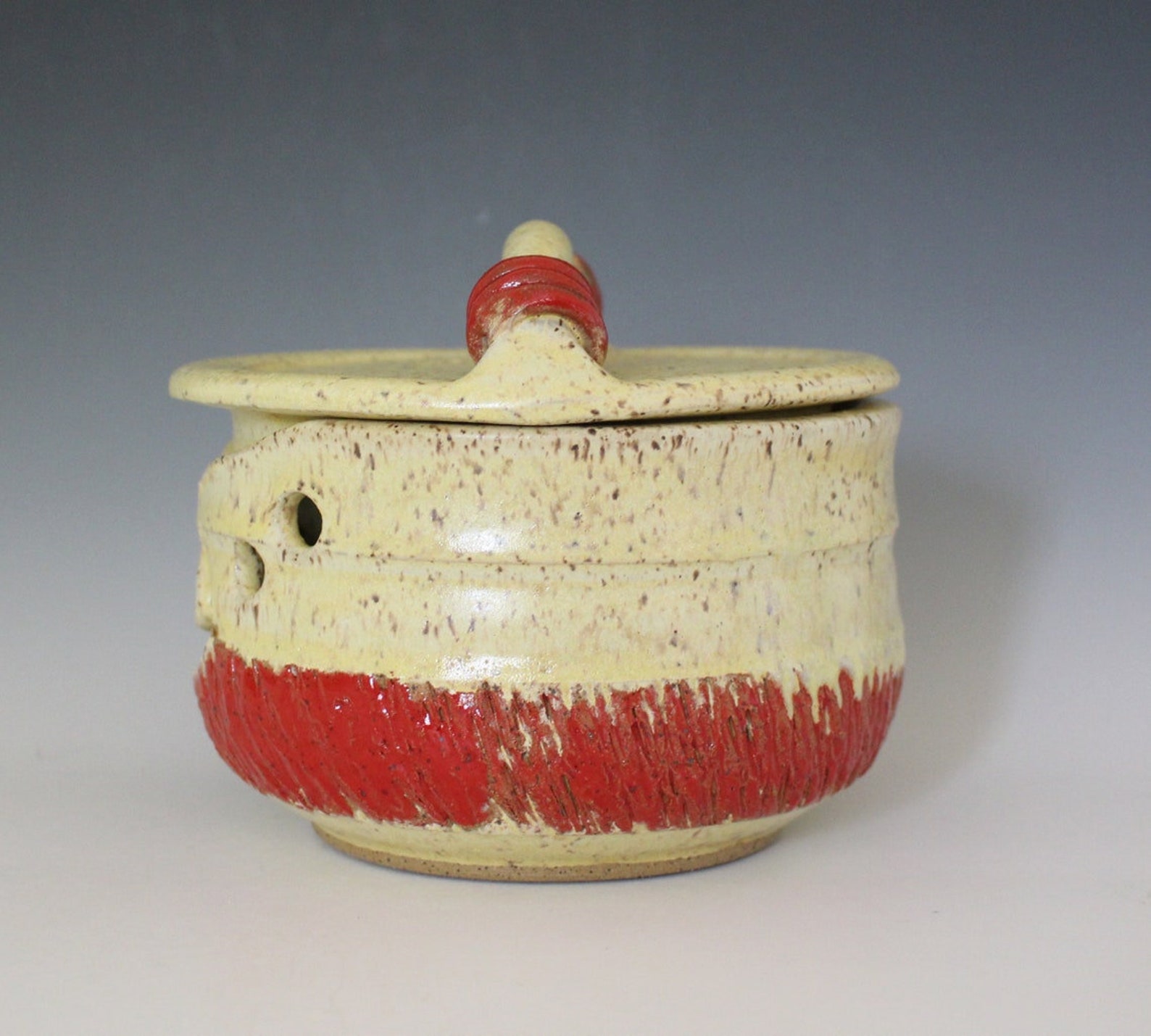 Yarn Bowl Kittyproof Yarn Bowl Cat Yarn Bowl Ceramic Yarn Etsy