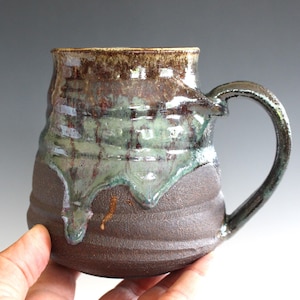20 oz LARGE Mug |Handmade Pottery | Handmade Coffee Mug | Ceramic Mug | Stoneware Mug | Unique Coffee Mug | coffee Mug Pottery | Pottery Mug