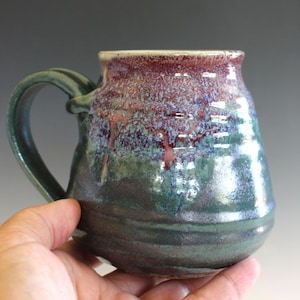 Handmade Stoneware Coffee Mug (19 oz): Unique Ceramic Pottery