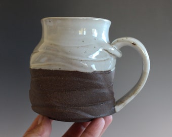 Twisted 15 oz Mug | Handmade Pottery |Handmade Coffee Mug |Ceramic Mug |Stoneware Mug | Unique Coffee Mug | coffee Mug Pottery | Pottery Mug