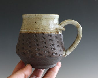 12 oz Mug | Handmade Pottery | Handmade Coffee Mug | Stoneware Mug | Unique Coffee Mug | coffee Mug Pottery | Pottery Mug