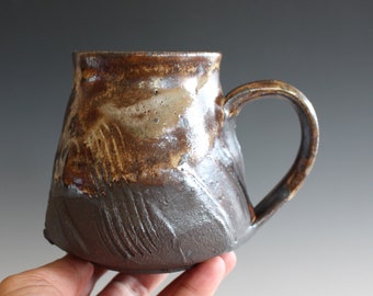 17 oz Mug | Handmade Pottery | Handmade Coffee Mug |Ceramic Mug | Stoneware Mug | Unique Coffee Mug | coffee Mug Pottery | Pottery Mug