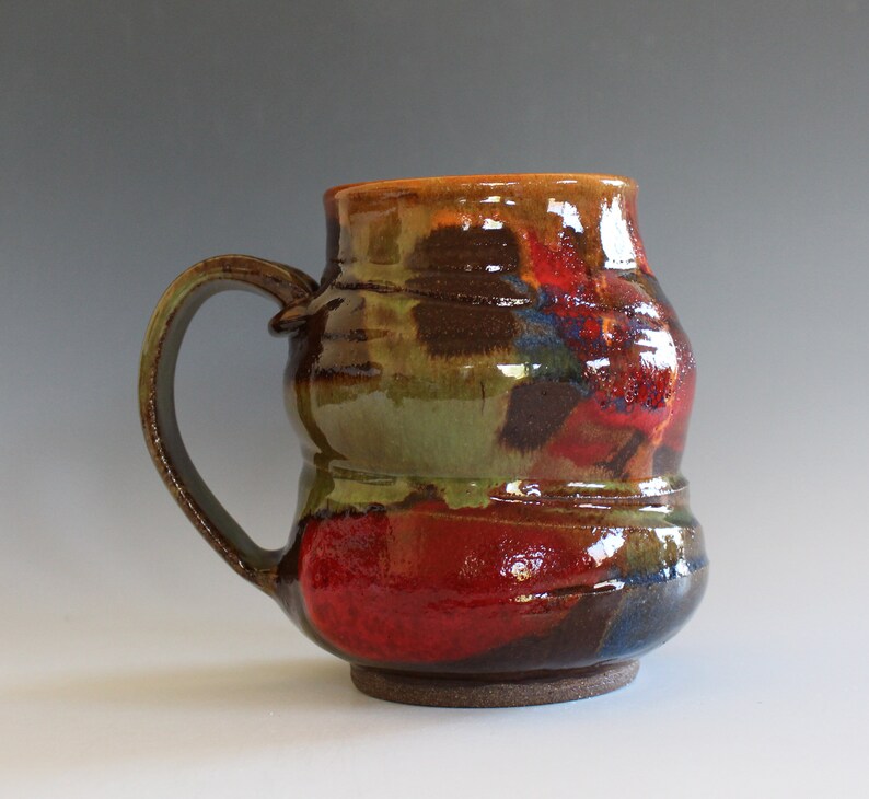 24 oz extra large mug unique coffee mug handmade ceramic cup Etsy