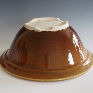 Handmade Pottery Pottery ceramic bowl Serving Bowl Pottery Bowl Handmade Ceramic Bowl Stoneware Bowl Ceramic Serving Bowl image 4