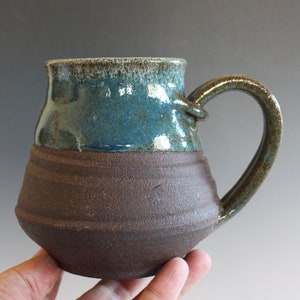 19 oz LARGE Mug | Handmade Pottery | Handmade Coffee Mug | Ceramic Mug | Stoneware Mug | Coffee Mug | coffee Mug Pottery | Pottery Mug