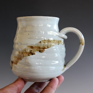 Twisted Mug 17 oz | Handmade Pottery | Handmade Mug | Ceramic Mug | Stoneware Mug | Unique Coffee Mug | coffee Mug Pottery | Pottery Mug