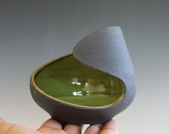 Small Ikebana Vase | Handmade Pottery | Modern Vessel | Ceramics and Pottery | Handmade Ceramic