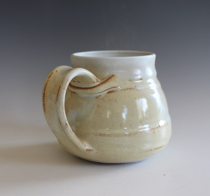Handmade Pottery 15 oz Mug Pottery handthrown ceramic mug stoneware pottery mug unique coffee mug coffee mug pottery image 3