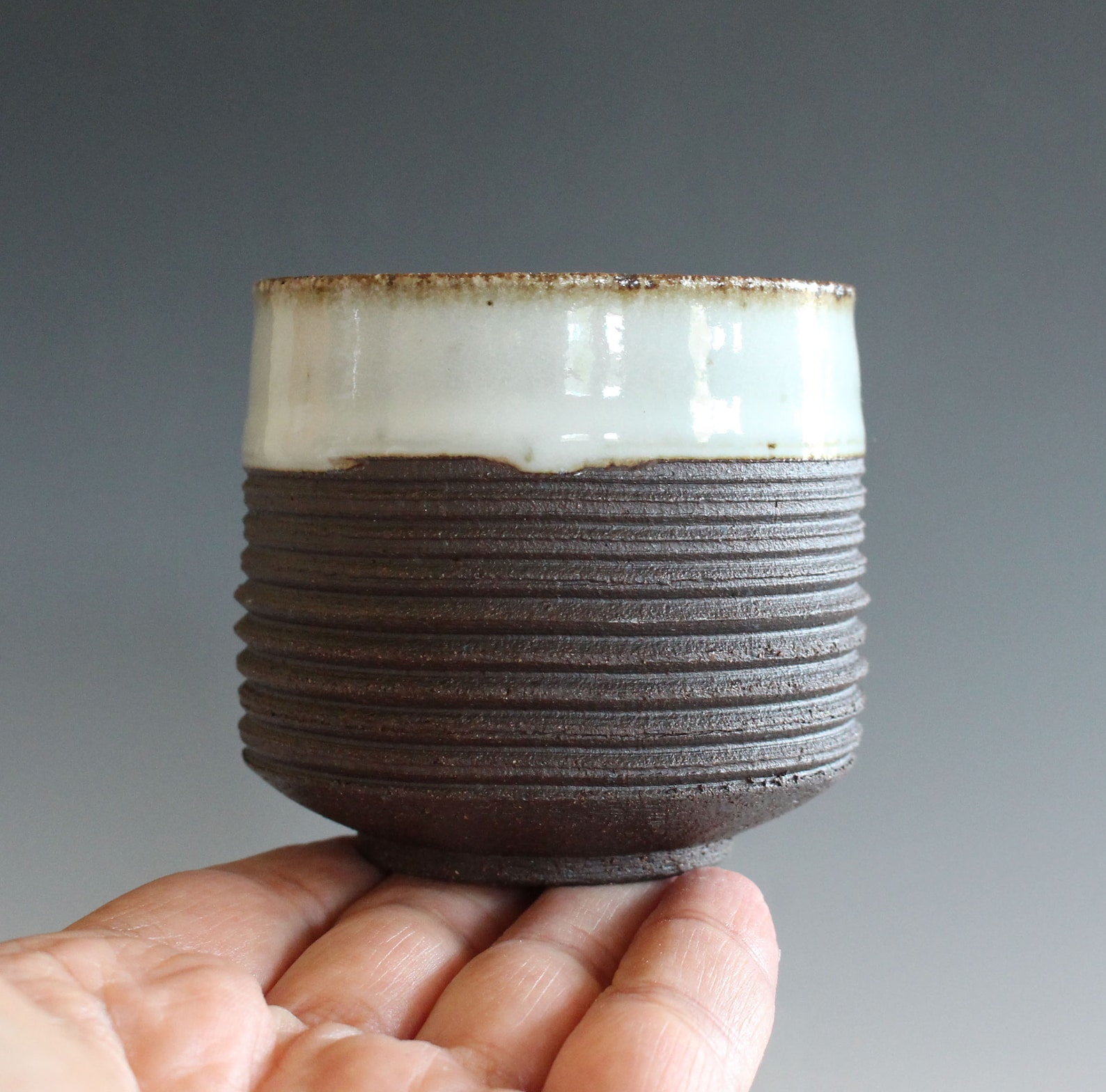 Handmade Pottery Tea Cup Handmade Ceramic Tea Cup Etsy