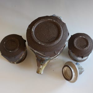 Tetera artesanal con 2 tazas: Cerámica y Alfarería imagen 6