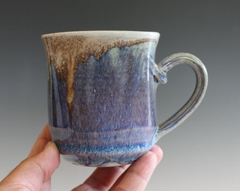 11 oz Square Mug | Handmade Pottery | Handmade Coffee Mug | Ceramic Mug | Stoneware Mug |Unique Coffee Mug |coffee Mug Pottery | Pottery Mug