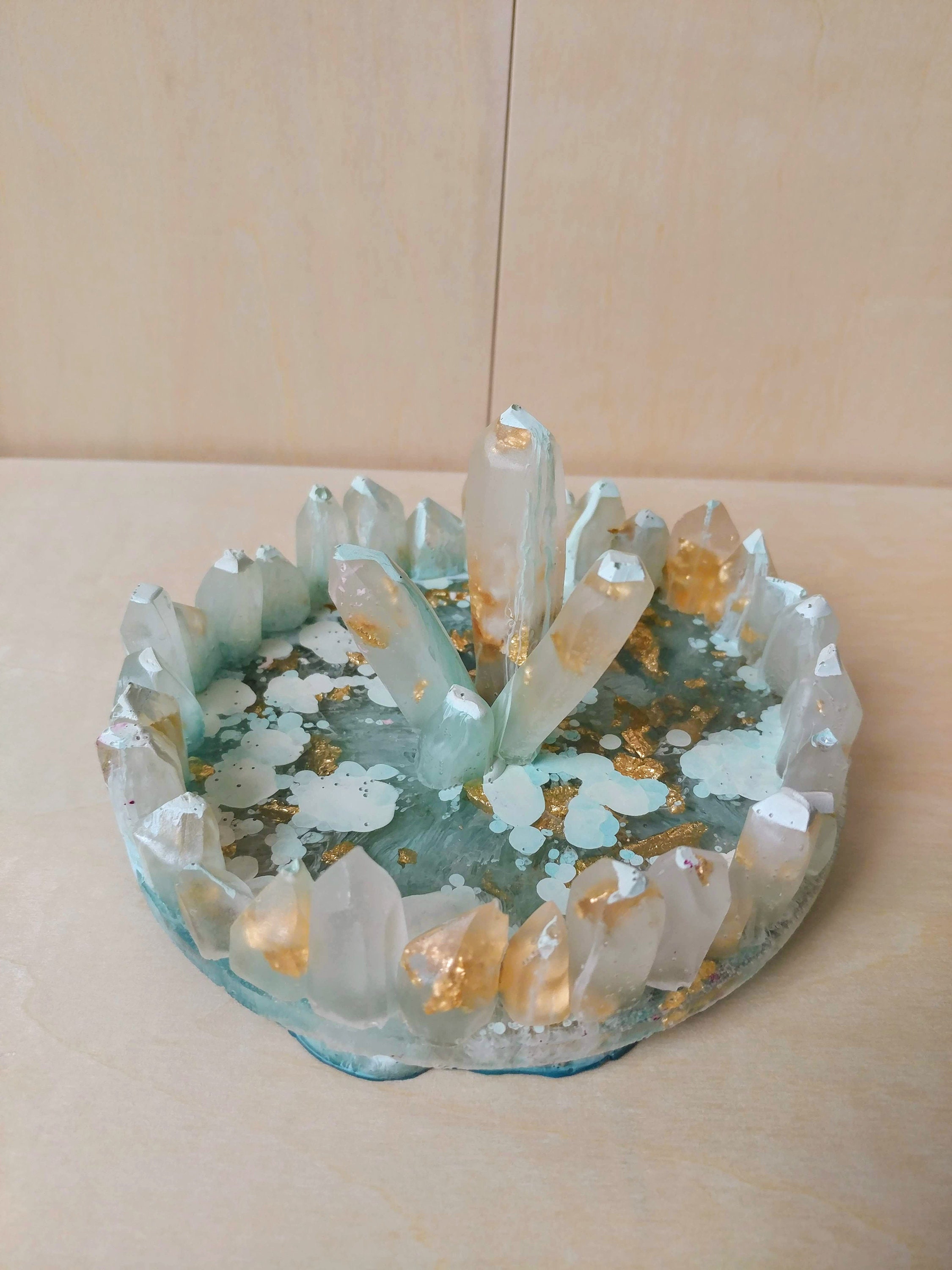 crystal resin jewelry