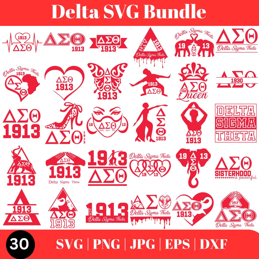 Delta Sigma Theta Svg, Delta Sigma Svg, Delta Sigma Theta Sign, 1913 ...
