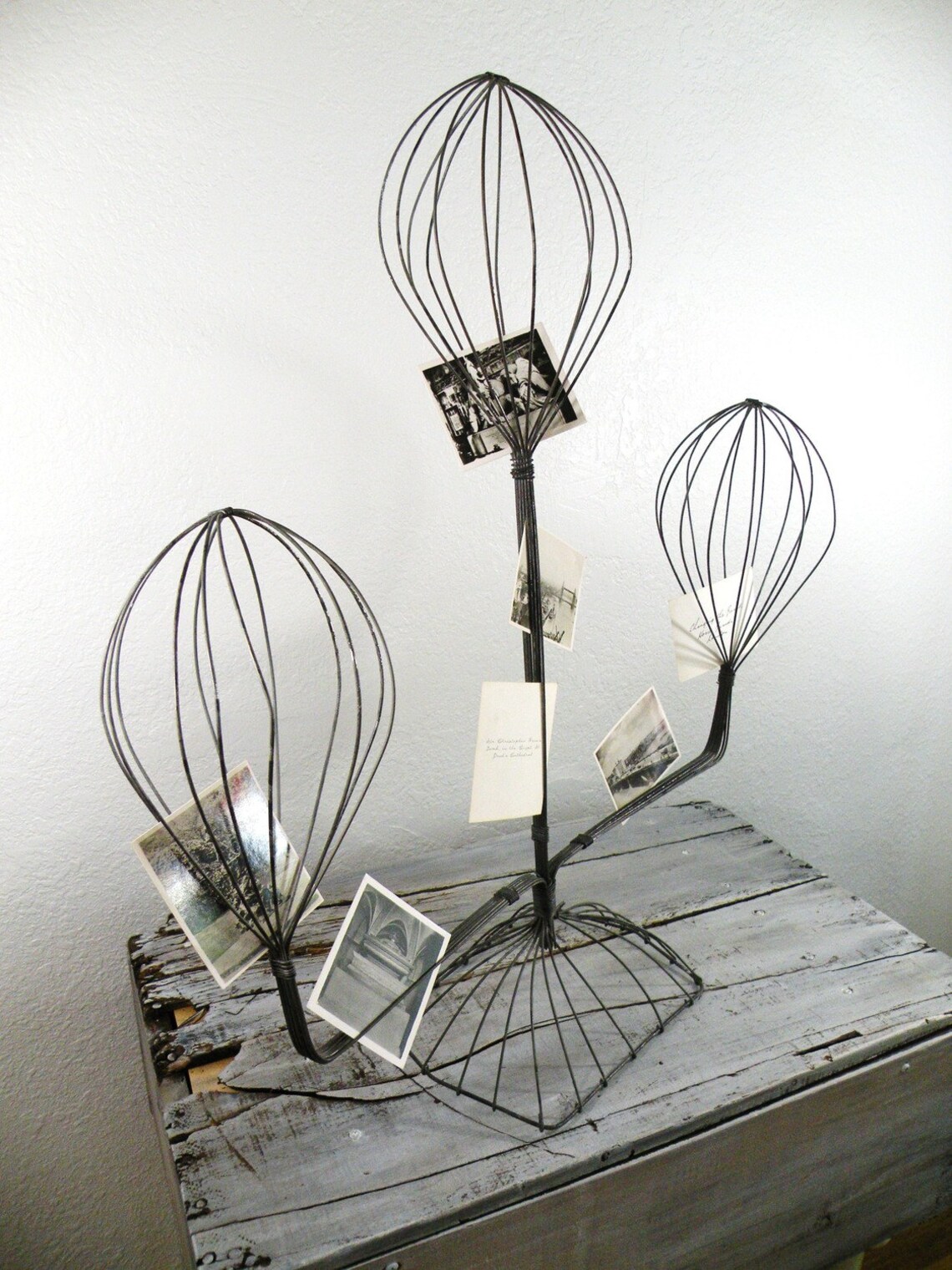 Vintage MILLINERY wire hat stand Etsy