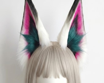 Vex Cosplay Ears 1:1 Replica, Realistic Giant Yordle Anime Ears, Handmade Vex Cosplay Headband Kemonomimi Accessory, Cartoon Game Costume