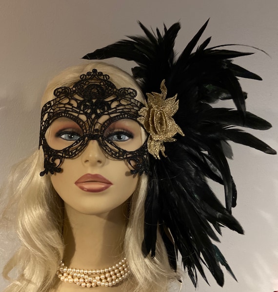 Black Lace Masquerade Mask Black Lace Masquerade Mask