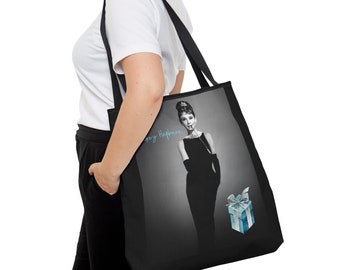 Audrey Hepburn Tote Bag Gift Breakfast at Tiffanys Market Bag Beach Bag Shopping bag Market Tote Book Bag