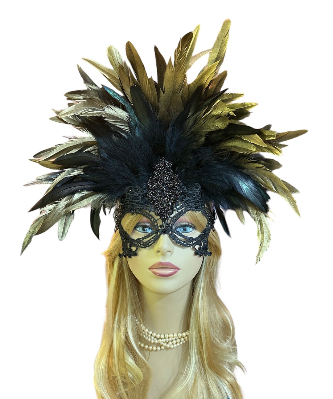Gold Masquerade Mask Eyes Wide Shut Mask Masked Ball Masquerade Ball ...