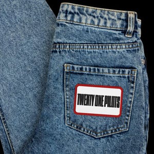 Patch Brodé Twenty One Pilots – À Repasser / À Coudre