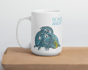 Twenty One Pilots Scaled and Icy White Mug