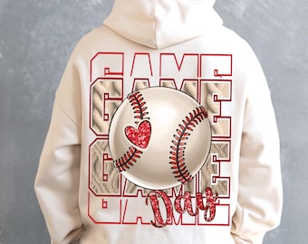 Matchdag basebolltröja design png, stickat mönster png, digital nedladdning