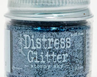 NEW** Distress Glitter- Stormy Sky