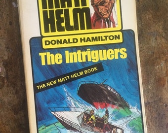 The Intriguers by Donald Hamilton 1973 Paperback