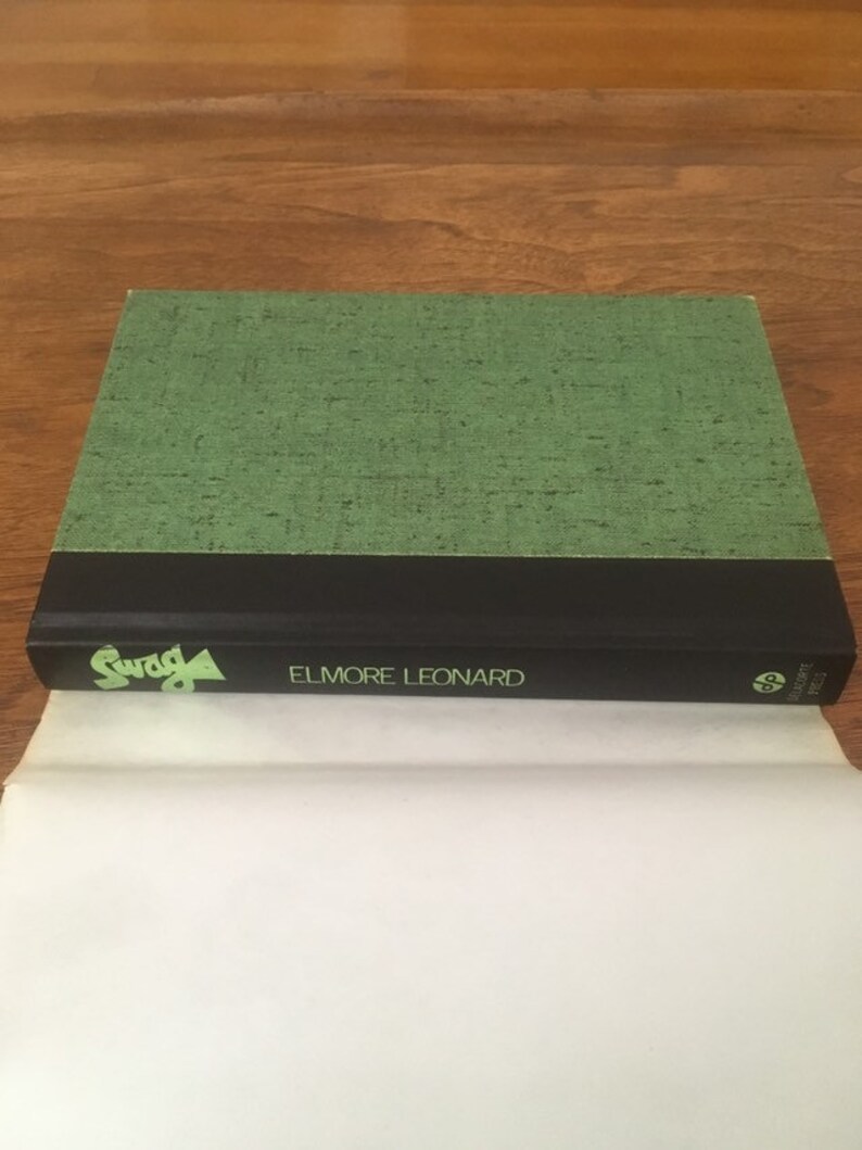 Swag by Elmore Leonard First Printing 1976 Etsy