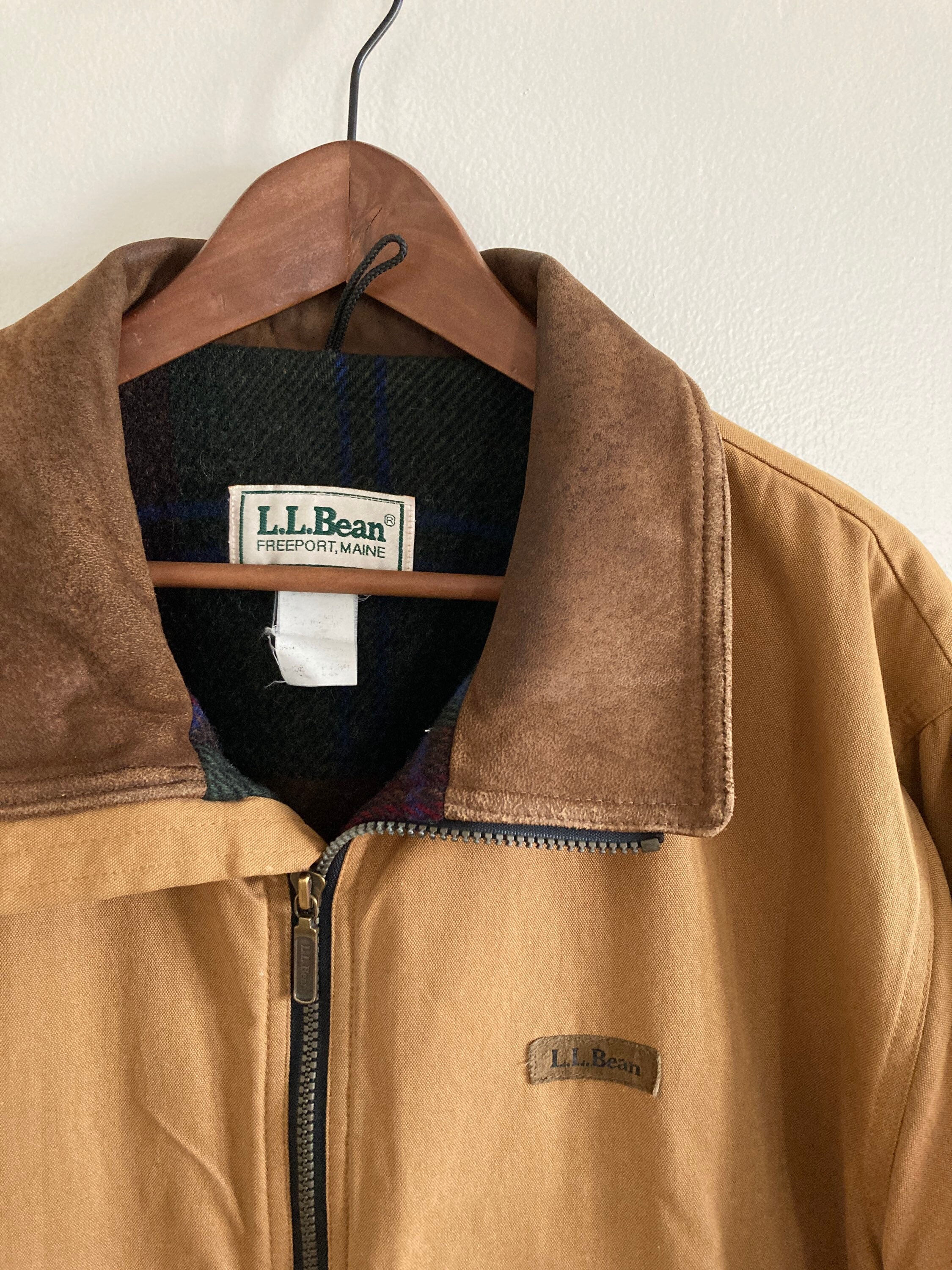 ll bean canvas jacket