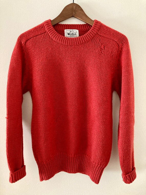 Vintage Woolrich Sweater Orange Women’s Small - image 2