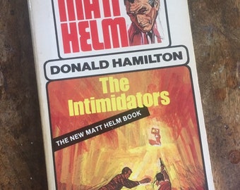 The Intimidators by Donald Hamilton  1974 Paperback