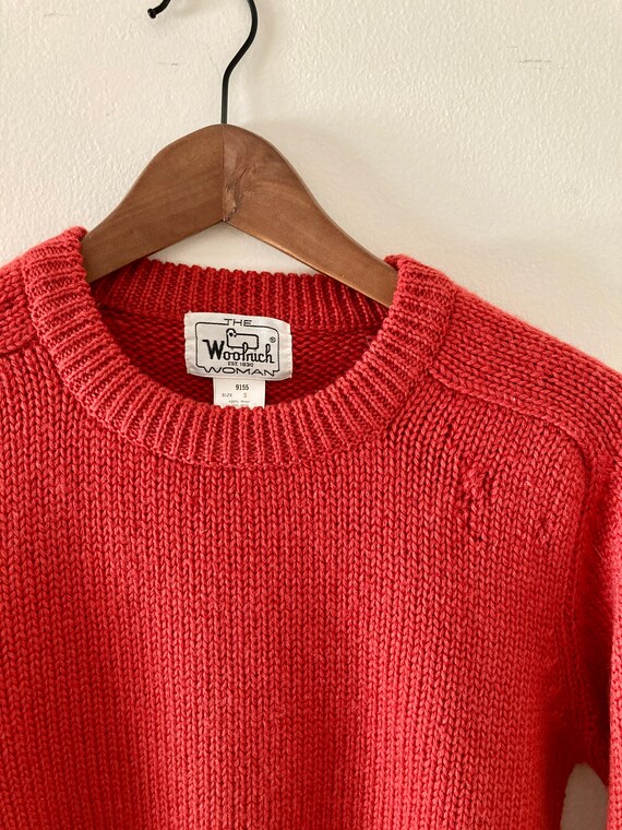 Vintage Woolrich Sweater Orange Women’s Small - image 1