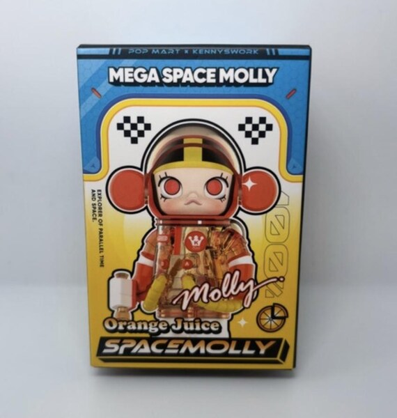 POP MART Space Molly “orange Juice” Bag Charm/keychain/car