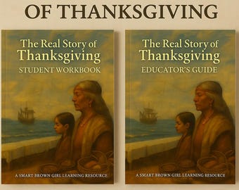 Thanksgiving-Geschichtsbündel | Schülerarbeitsbuch & Lehrerleitfaden (druckbare PDFs)