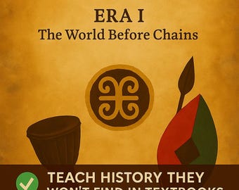 African Empires Curriculum: Black History Workbook & Map (PDF) The Architects Era I