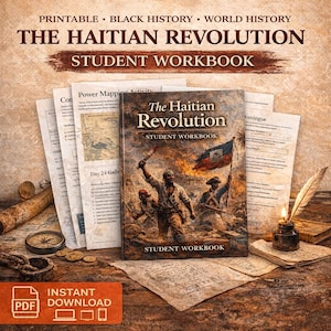 Haitian Revolution Student Workbook | Black History, World History Activities (PDF Download)