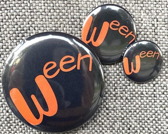 Ween Season button pin (Halloween)