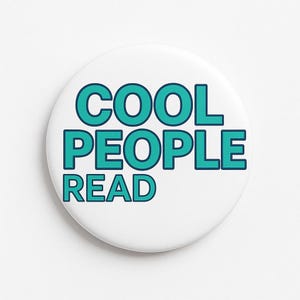 Cool People Read – Button Pin